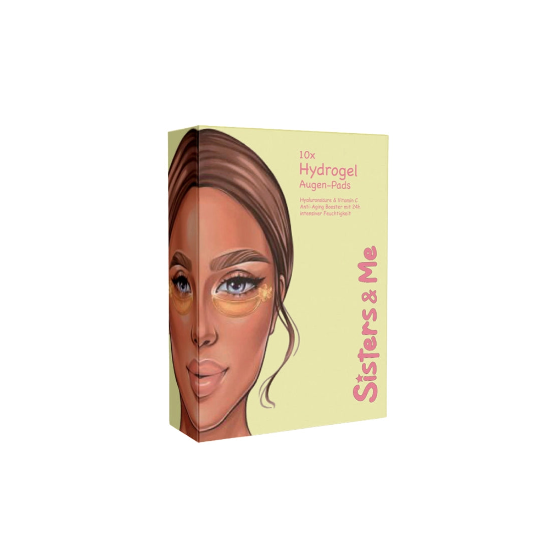 10x HYDROGEL AUGEN-PADS MIT HYALURONSÄURE & VITAMIN E