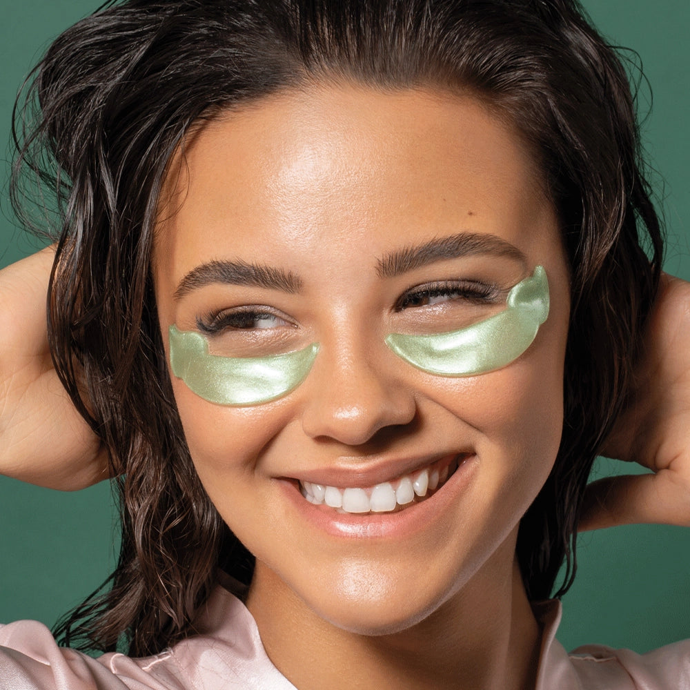 Hydrogel Augen-Pads mit Gurkenextrakt und Grüntee-Öl