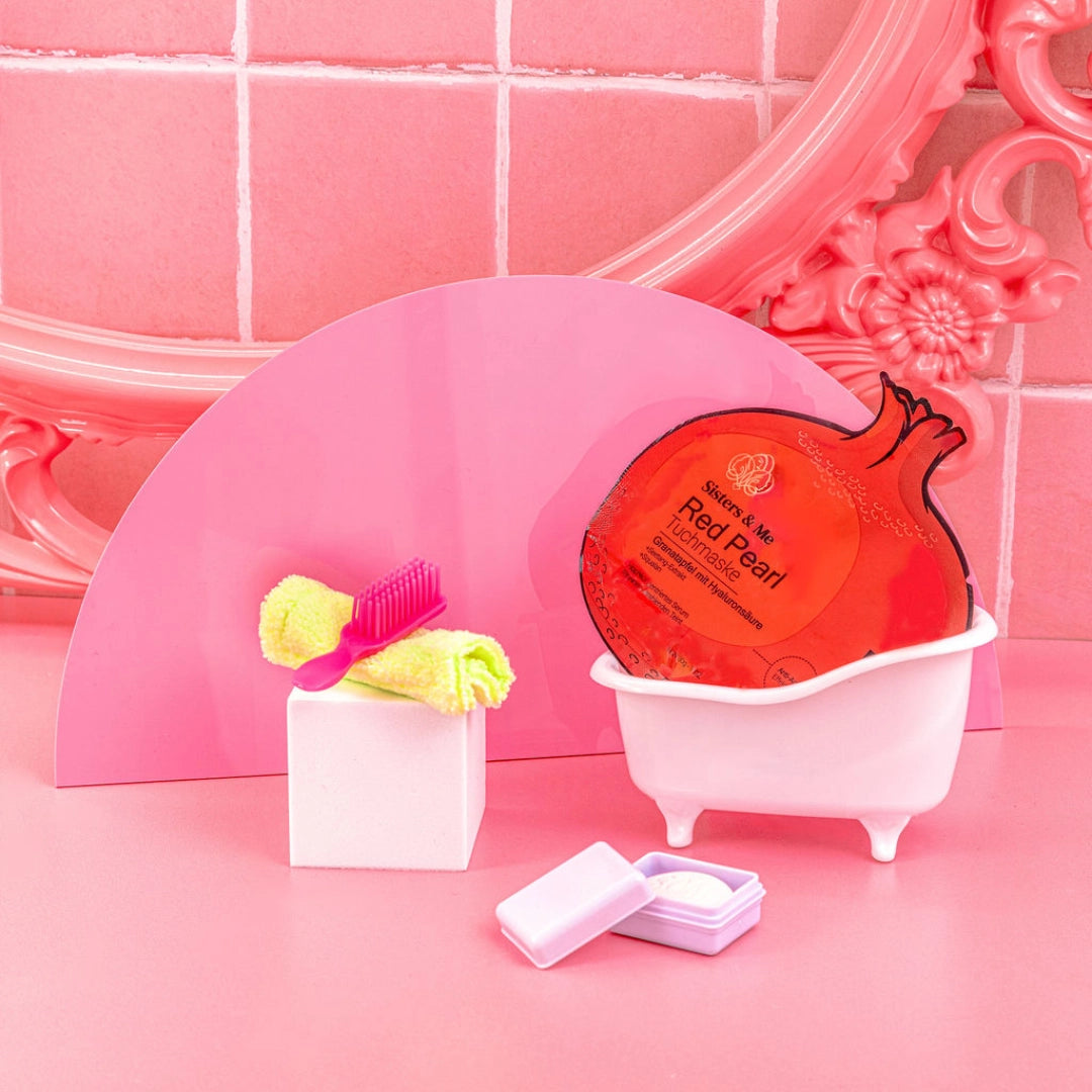 5x GRANATAPFEL TUCHMASKE MIT SQUALAN UND HYALURONSÄURE