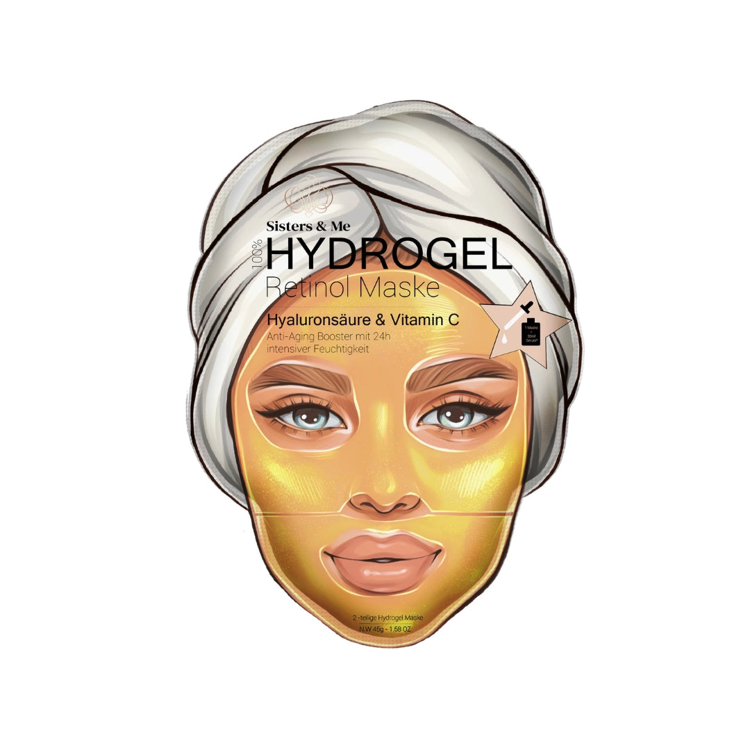 Anti-Aging Hydrogel Maske mit Retinol
